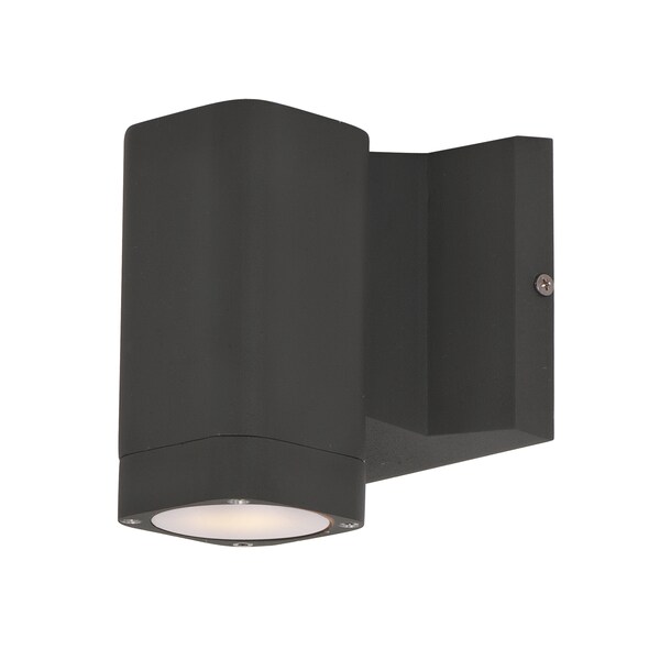 Maxim Lightray LED 1-Light 4" Wide Architectural Bronze Outdoor Wall Sconce 86108ABZ